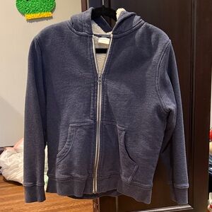 Hanna Andersson Cozy Kids' Navy Blue Hoodie